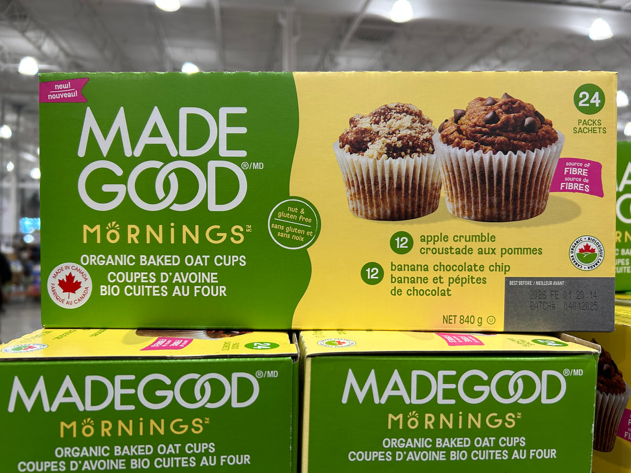 Image of Made Good Oat Cups - 1 x 840 Grams