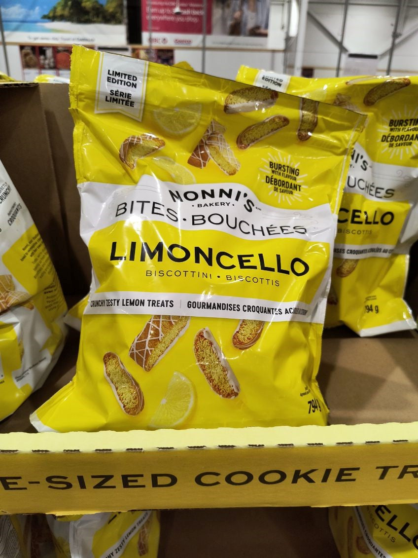 Image of Nonni's Limoncello Biscotti Bites - 1 x 794 Grams
