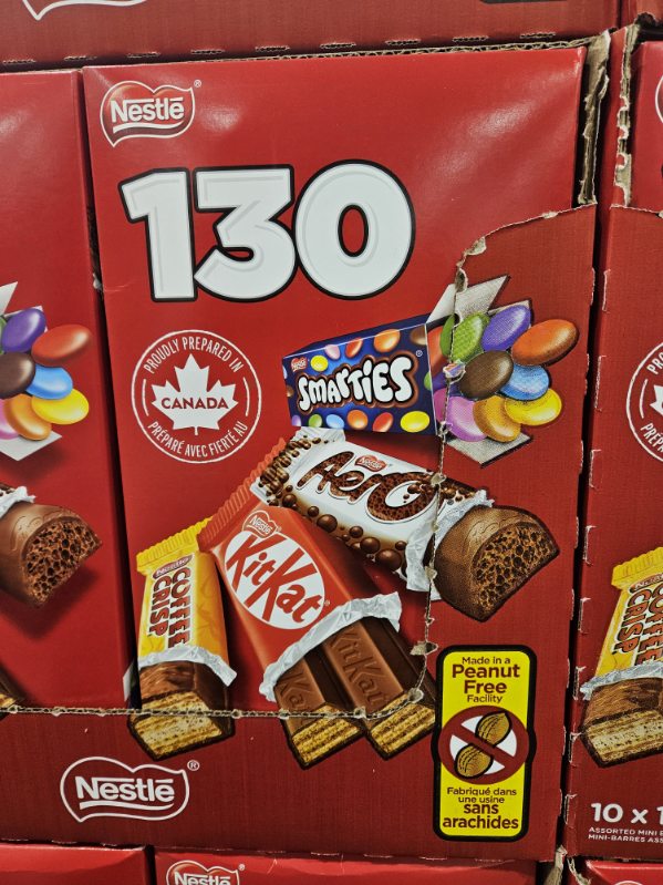 Image of Nestle Mini Bars 130-Pack - 1 x 1.4 Kilos