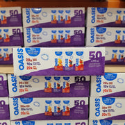 Oasis Assorted Flavors 100% Juice blend Boxes - 50 x 200 ML