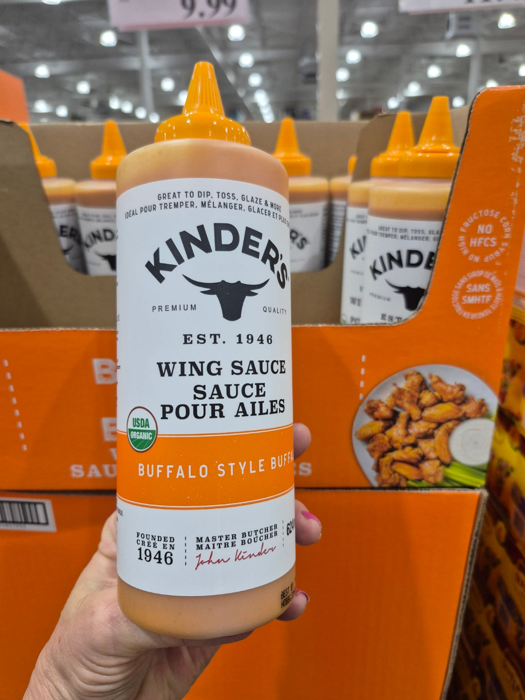 Image of Kinder's Buttery Buffalo Style Wing Sauce - 1 x 624 ML