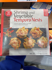 Thumbnail for Image of Sato Tempura Shrimp Nests - 1 x 1.135 Kilos
