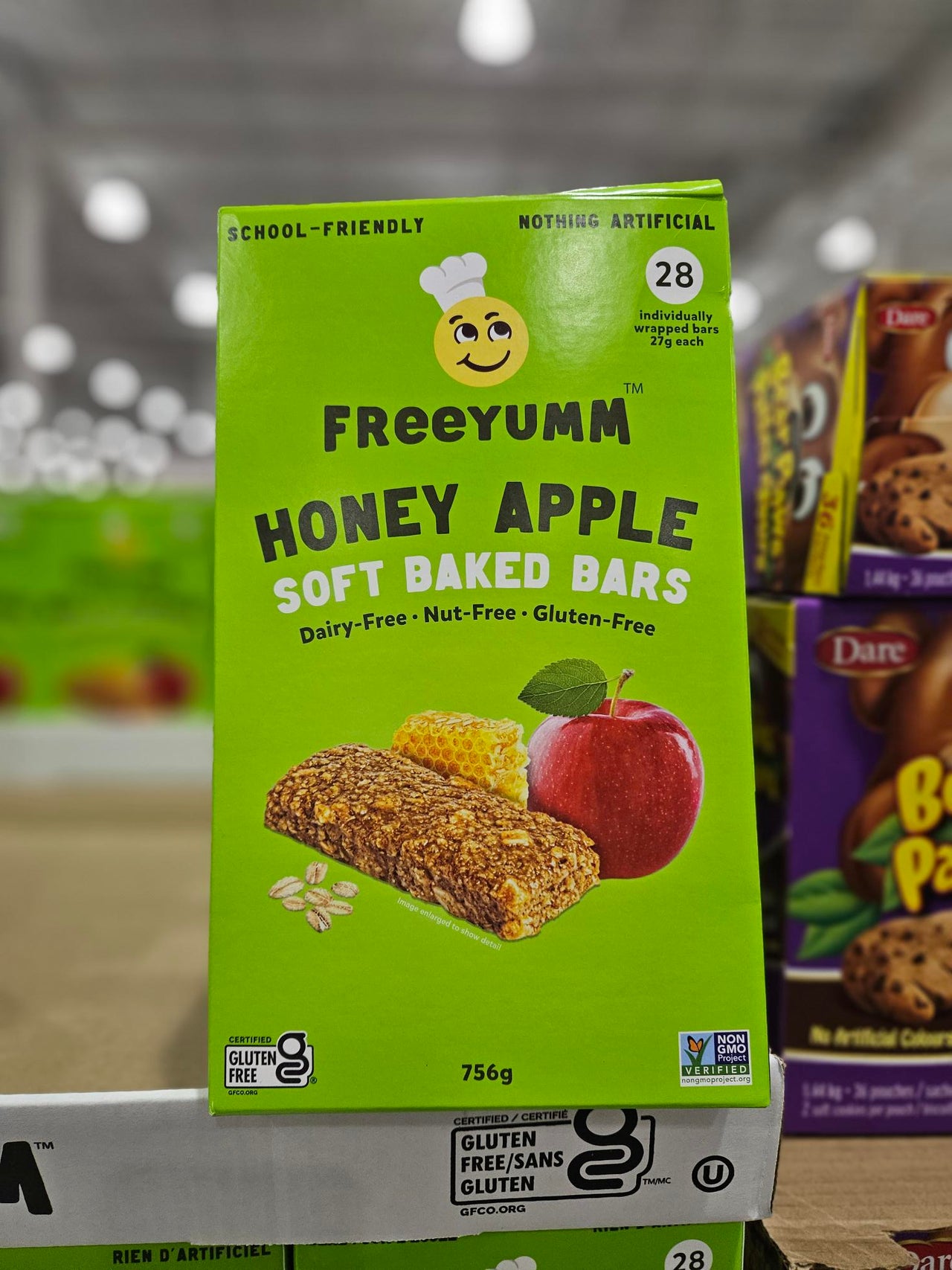 Image of Freeyumm Honey Apple Oat Bars - 1 x 756 Grams