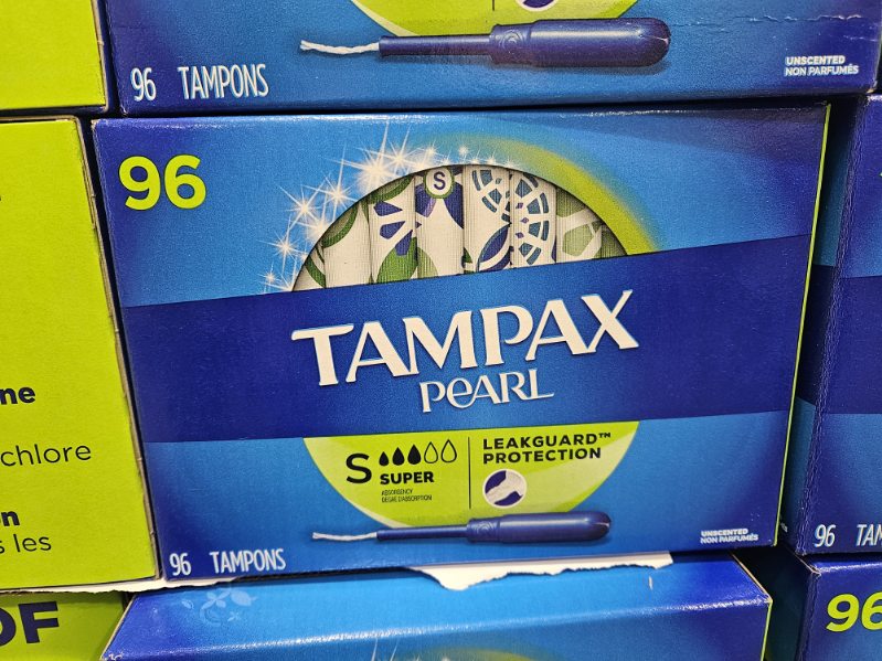 Image of Tampax Pearl Super Absorbency 96-Pack - 1 x 954 Grams
