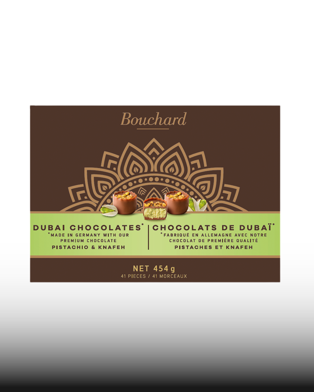Bouchard Dubai Chocolates - 1 x 454 Grams