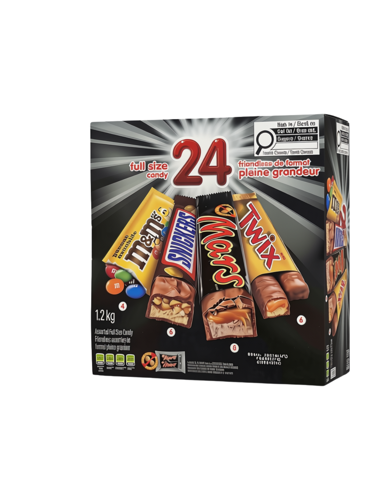 Mars Assorted Bars - 1 x 1.2 KG