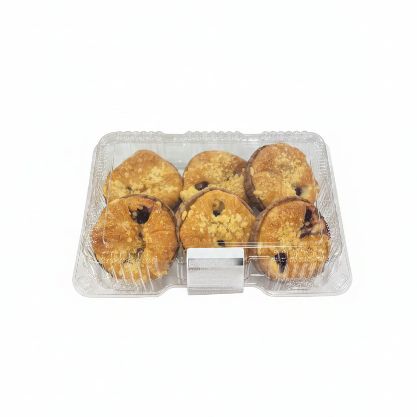 Blueberry Cream Cheese Croissants - 1 x 740 Grams