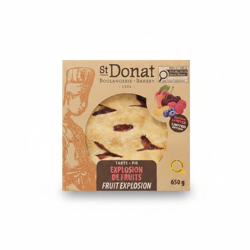 Boulangerie St.Donat Summer Fruit Pie - 1 x 650 Grams