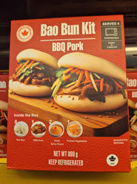 Thumbnail for Hon's BBQ Pork Bao Bun Kit - 1 x 880 Grams