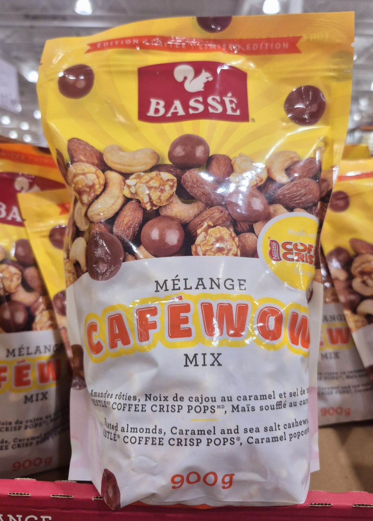 Basse Cafewow Nut Mix - 1 x 900 Grams