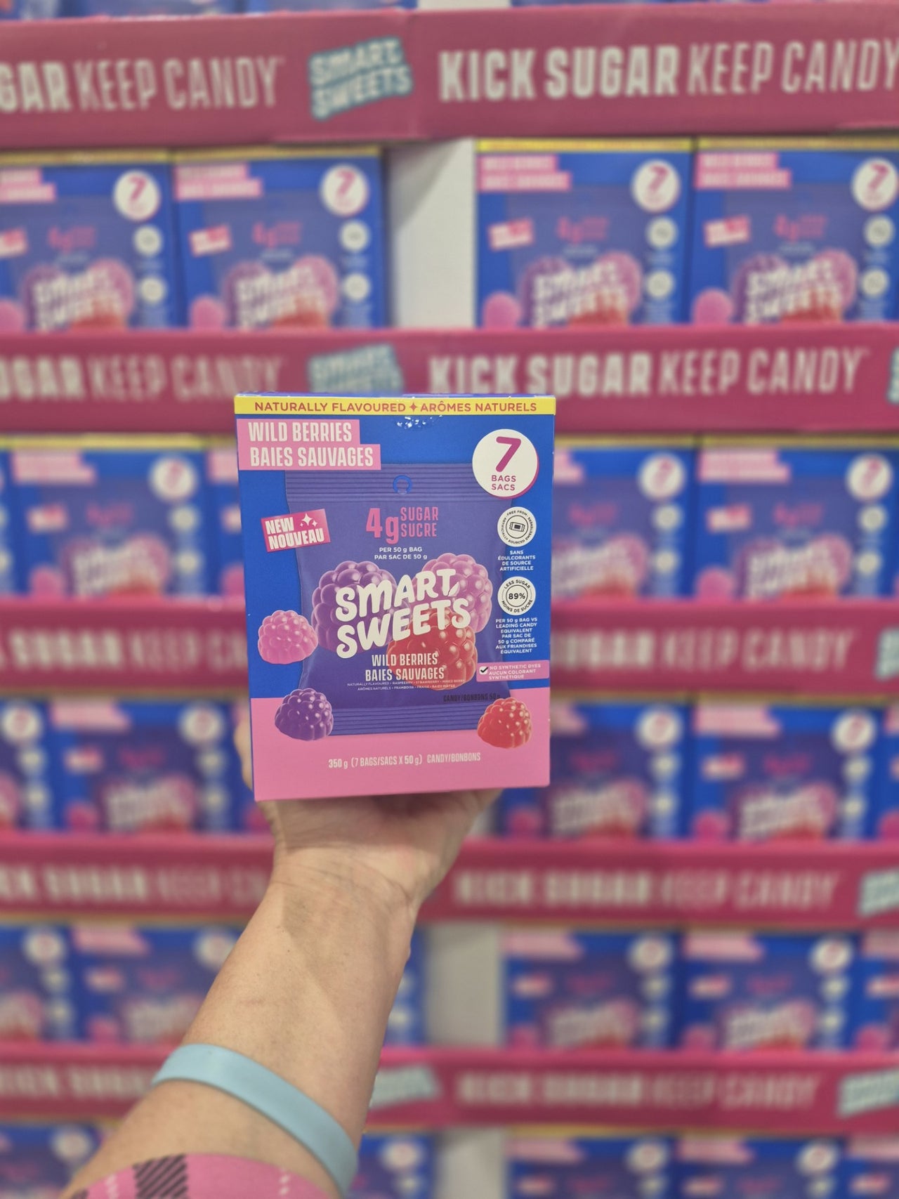 Smart Sweets Wild Berries - 1 x 350 Grams