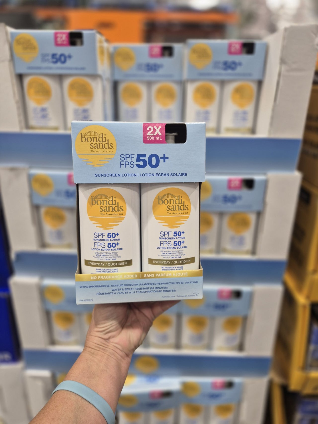 Bondi Sands Fragrance Free SPF 50 - 2 x 500ML