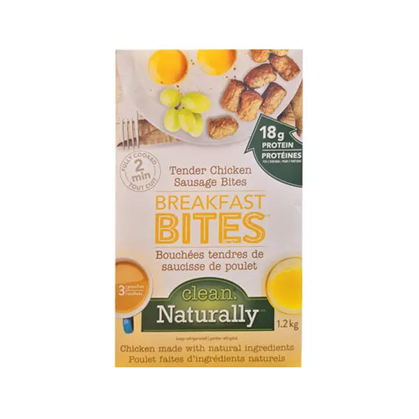 Clean Naturally Chicken Breakfast Bites - 1 x 1.2 KG