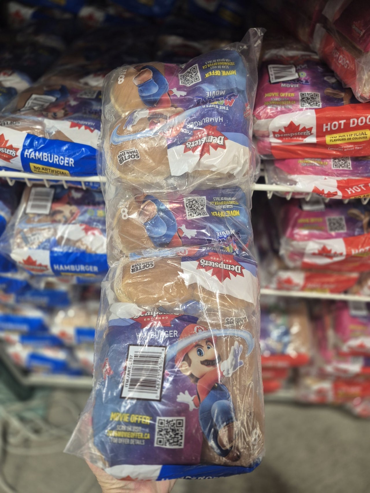 Dempster's Hamburger Buns 24-Pack - 1 x 1.3 Kilos
