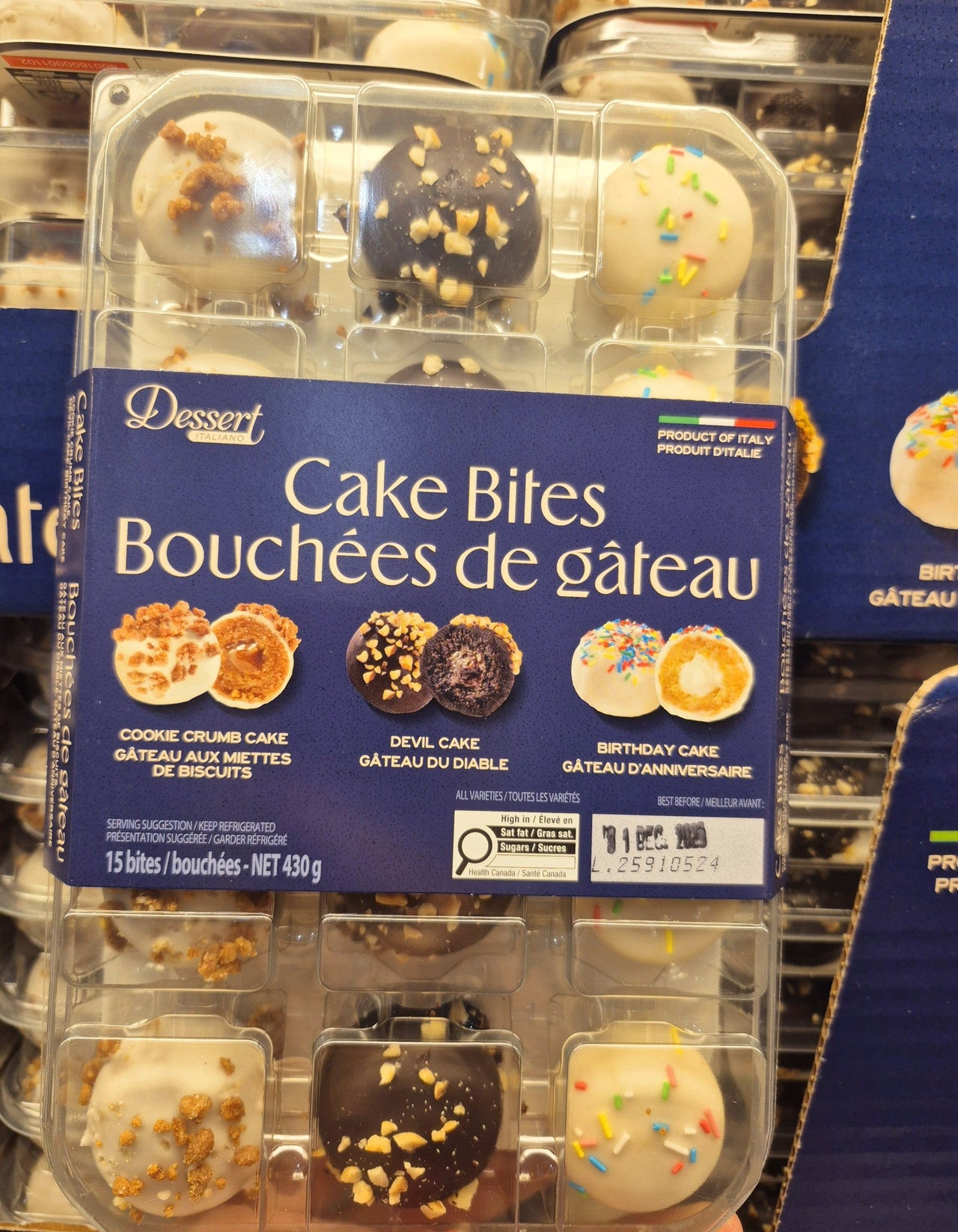 Dessert Italiano Cake Bites - 1 x 300 Grams