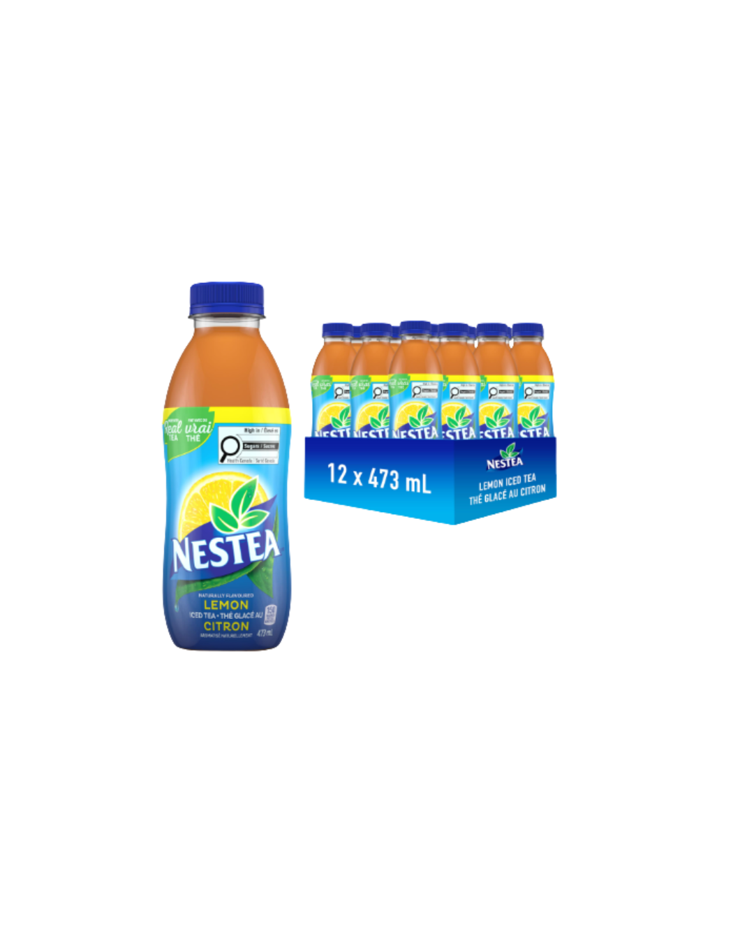 Nestea Lemon Iced Tea 12-Pack - 12 x 473 ML