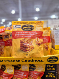 Thumbnail for Sonoma Creamery Bacon Cheddar Crisps - 1 x 284 grams