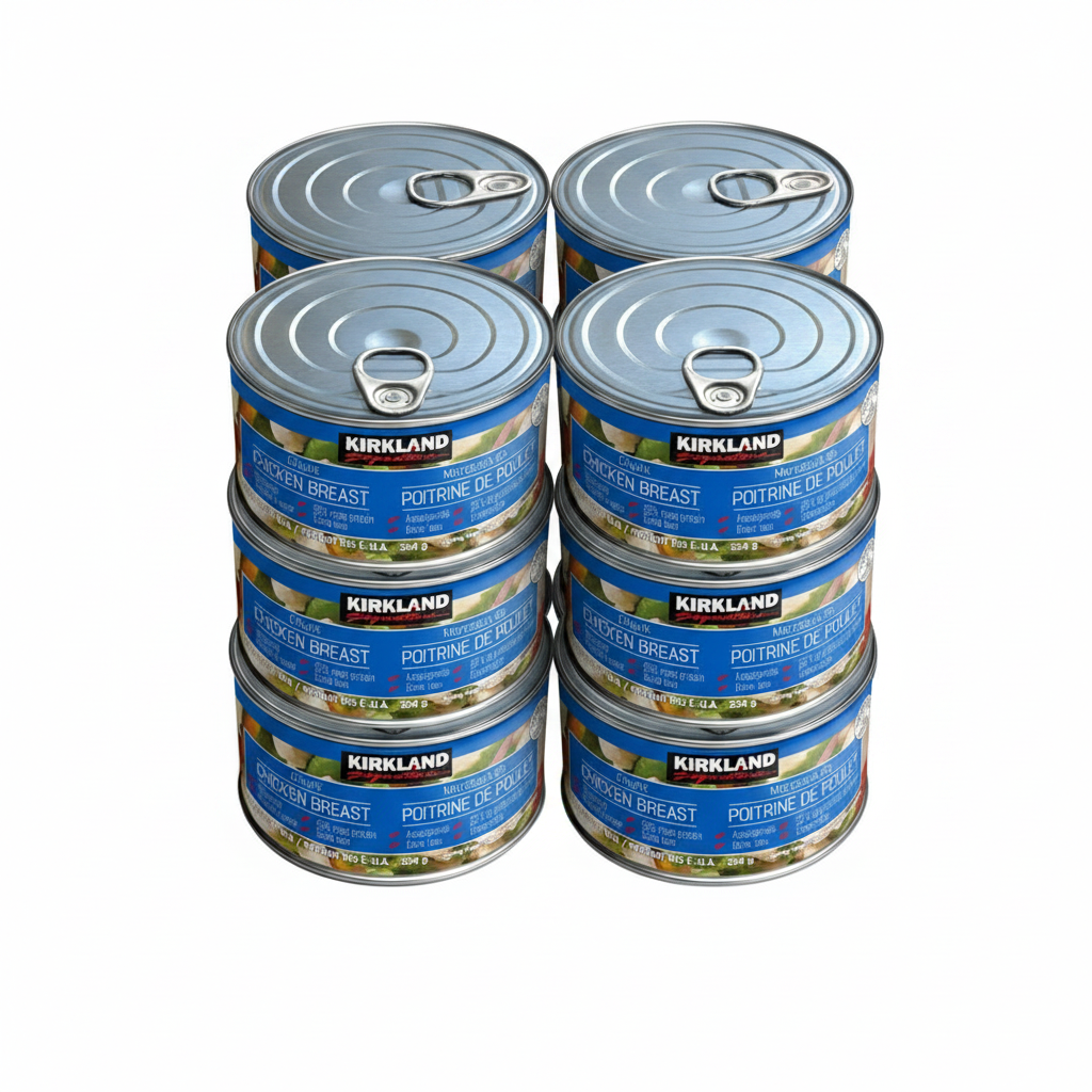 Kirkland Canned Chicken Breast 6-Pack - 6 x 354 Grams