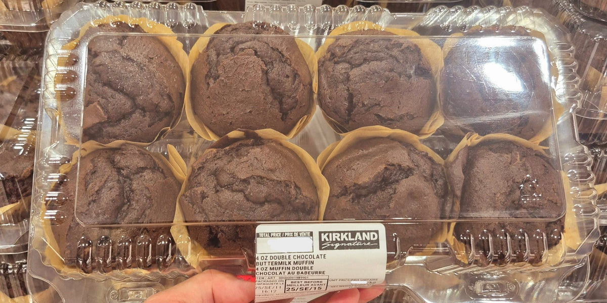 Double Chocolate Buttermilk Muffins - 1 x 1 KG