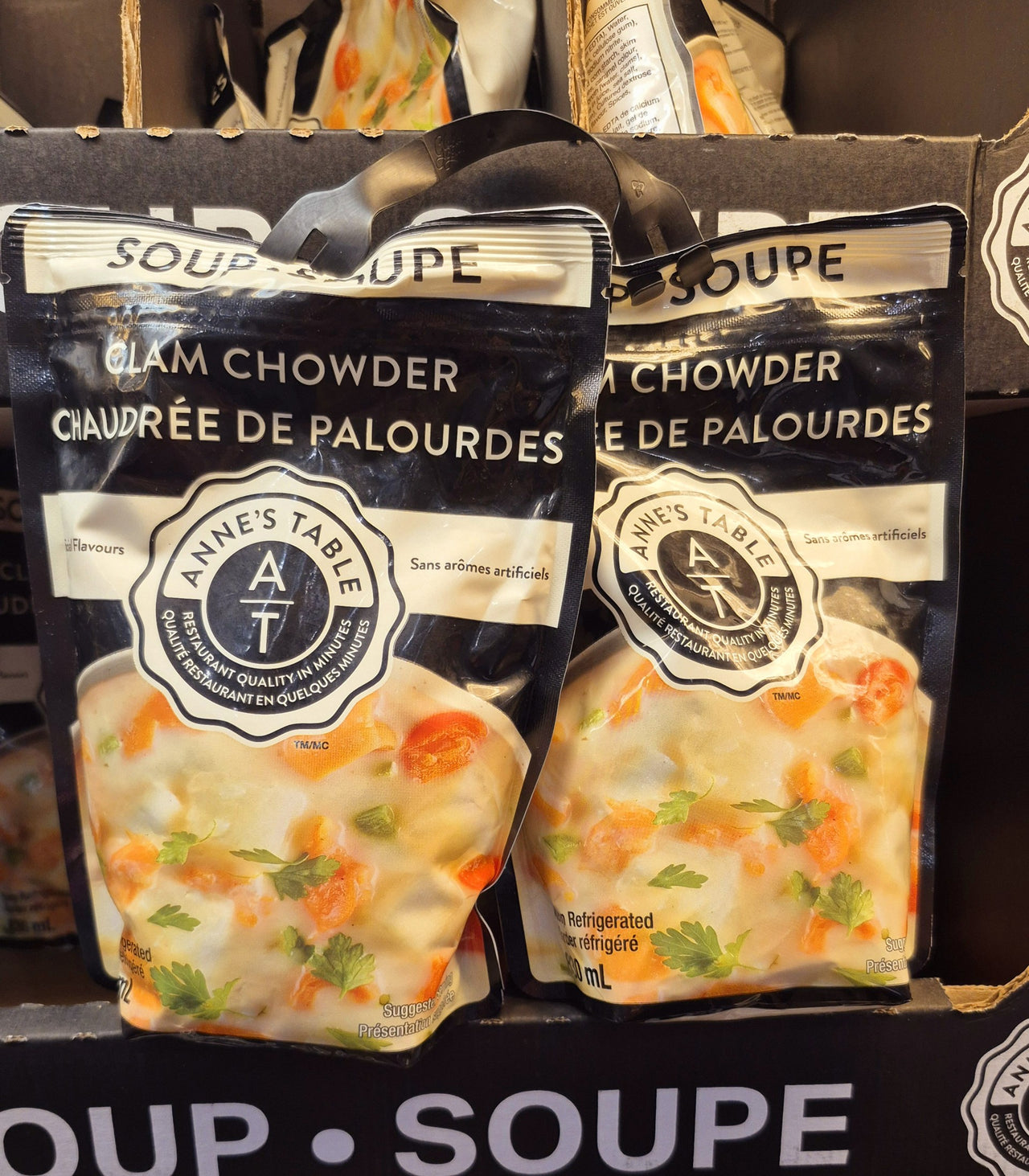 Anne's Table Clam Chowder - 2 x 830 ML