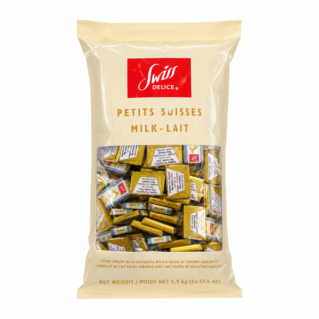 Swiss Delice Milk Chocolates - 1 x 1.5 Kilos