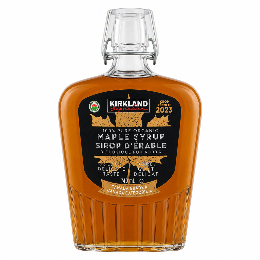 Kirkland Signature Organic 100% Pure Maple Syrup - 1 x 740 Grams