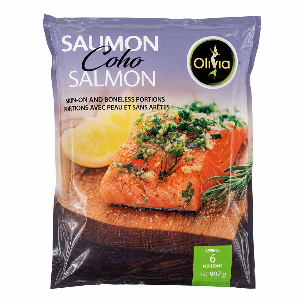 Olivia Coho Salmon - 1 x 907 Grams