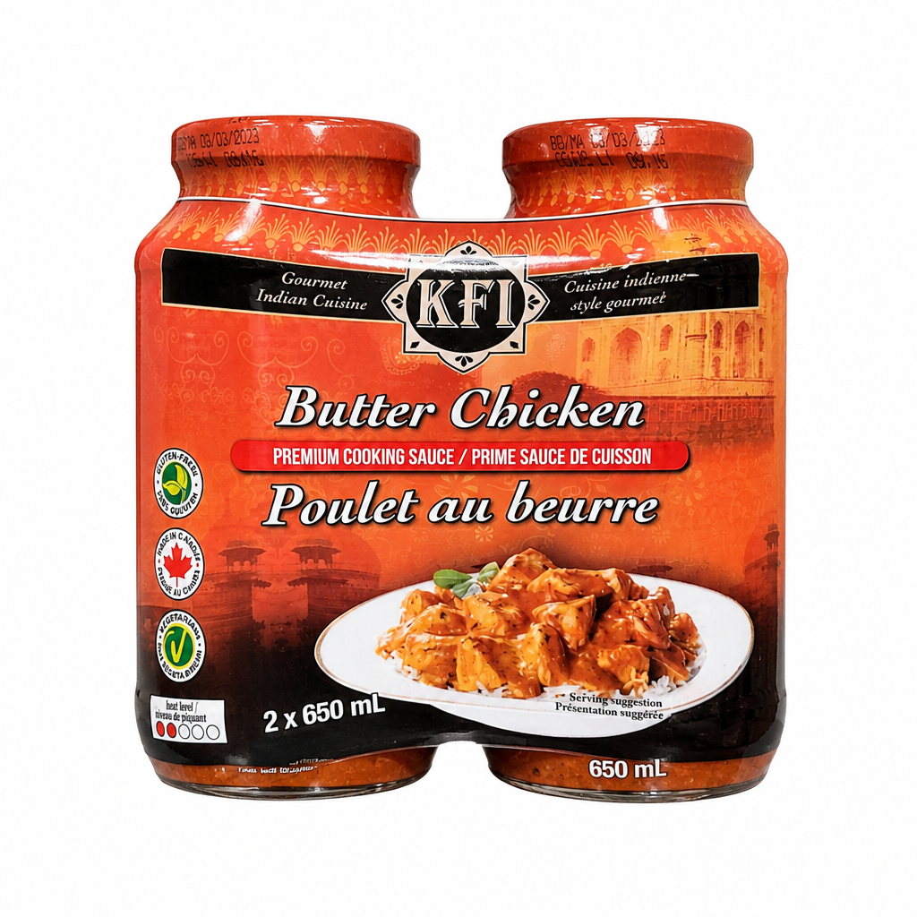 KFI Butter Chicken Sauce - 1 x 1.3 Kilos