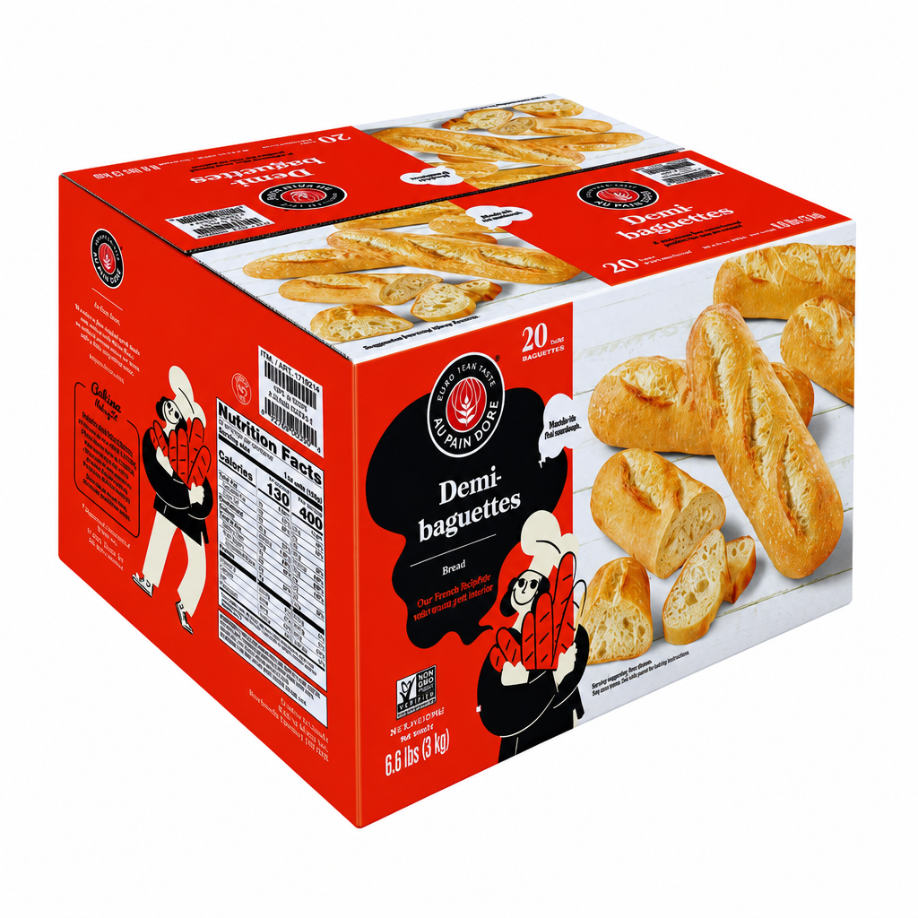 Bridor Frozen Baguettes - 1 x 3 KG