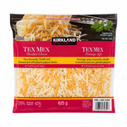 Kirkland Tex Mex Shredded Cheese - 1 x 1.25 Kilos