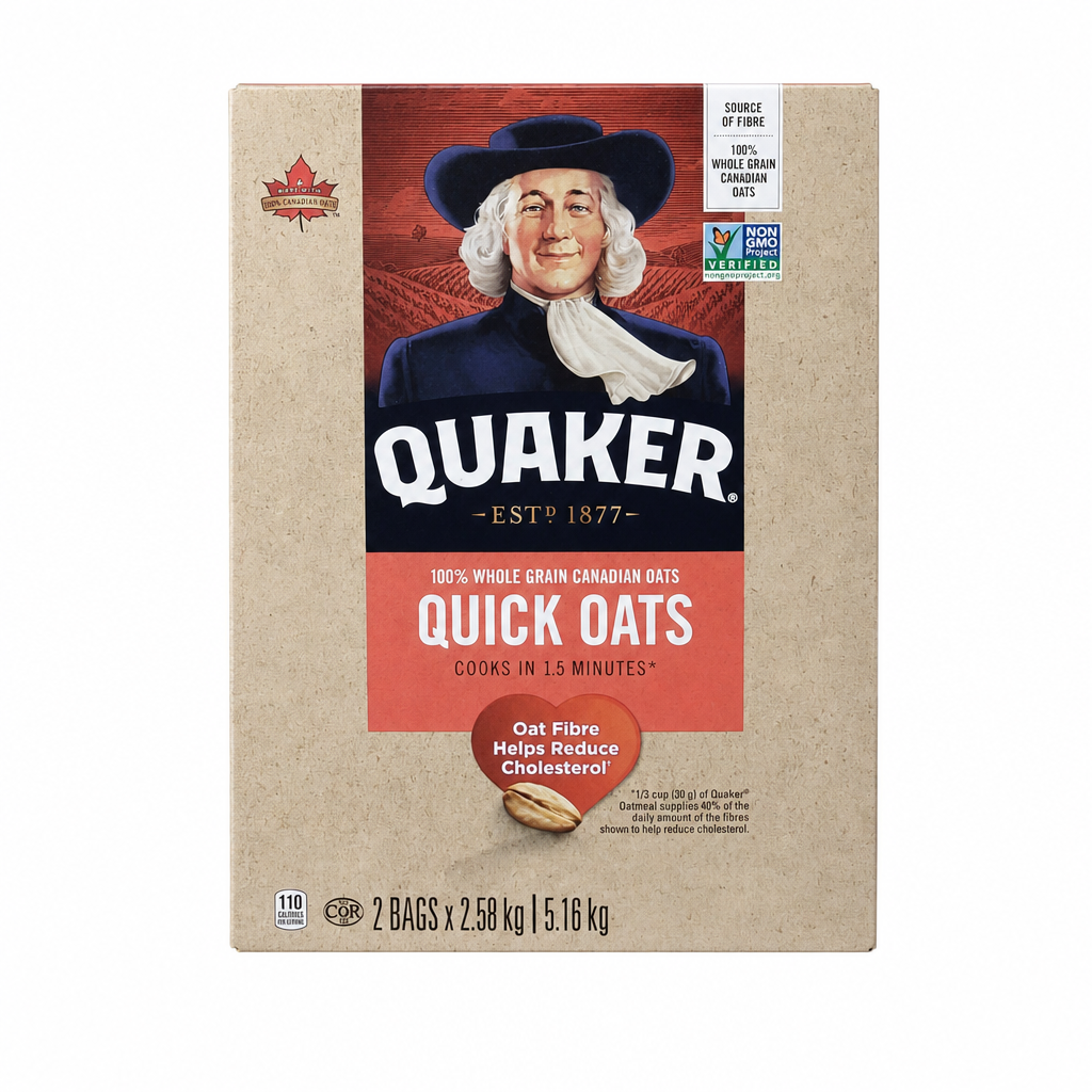Quaker Quick Oats - 1 x 5.6 Kilos