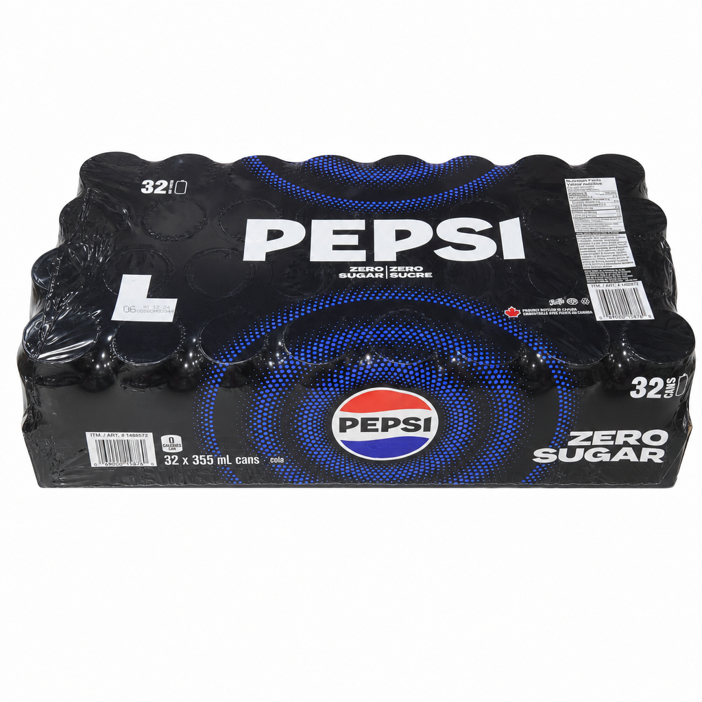 Pepsi Zero 32-Pack - 32 x 355 Grams