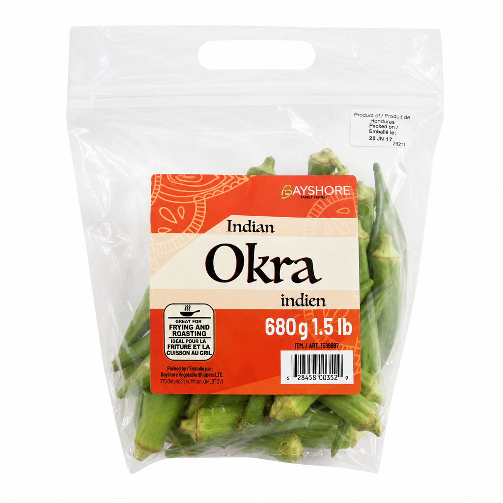 Indian Okra - 1 x 680 Grams
