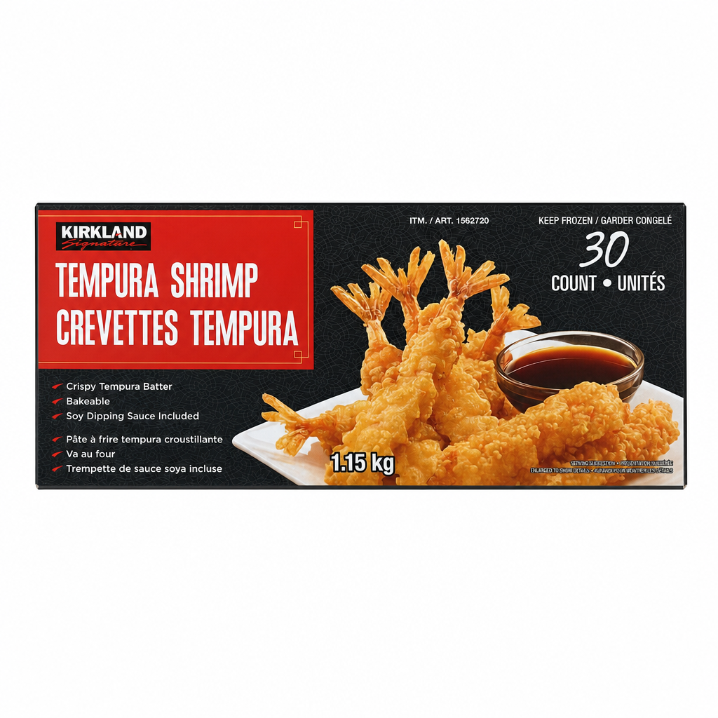 Kirkland Signature Tempura Shrimp - 1 x 1.15 Kilos