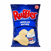 Frito Lay Regular Ruffles Chips - 1 x 612 Grams