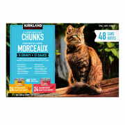 Kirkland Signature Cat Food Chunk Variety - 1 x 4.08 Kilos