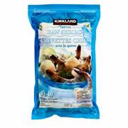 Kirkland Signature Frozen 31-40 Tail-On Raw Shrimp - 1 x 907 Grams