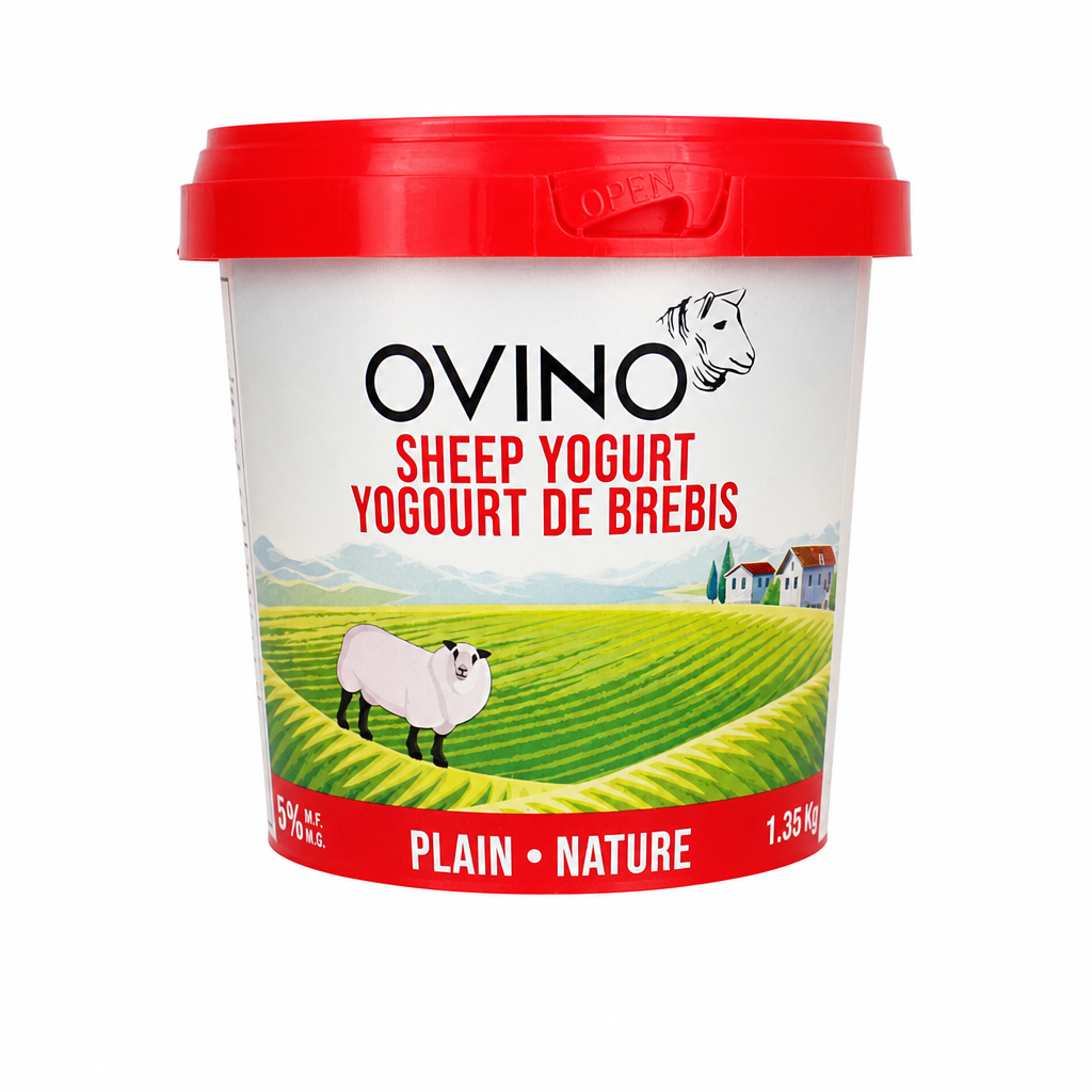 Ovino 5% Plain Sheep Yogurt - 1 x 1.35 Kilos