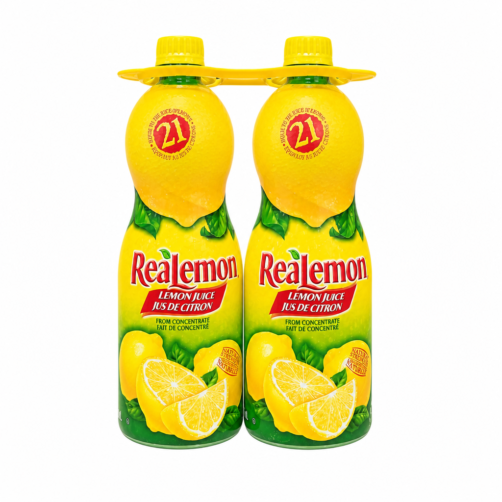 Realemon Lemon Juice - 2 x 945 Grams