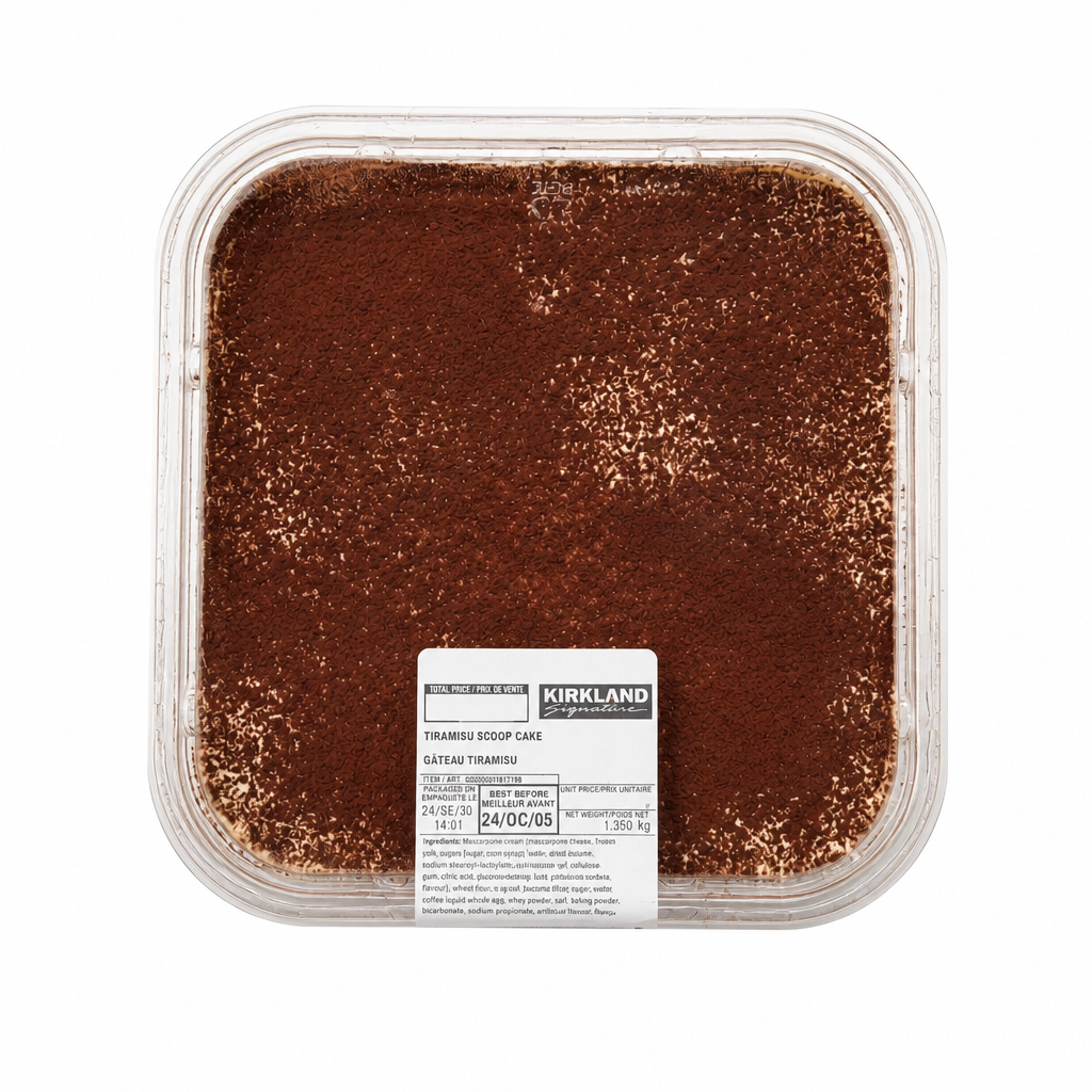 Kirkland Signature Tiramisu Scoop Cake - 1 x 1.77 Kilos