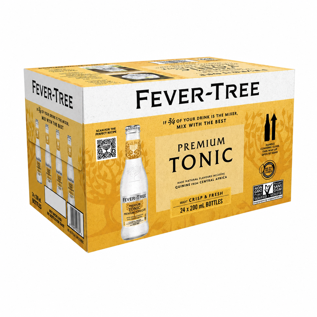 Fever Tree Tonic Water - 24 x 250 ML