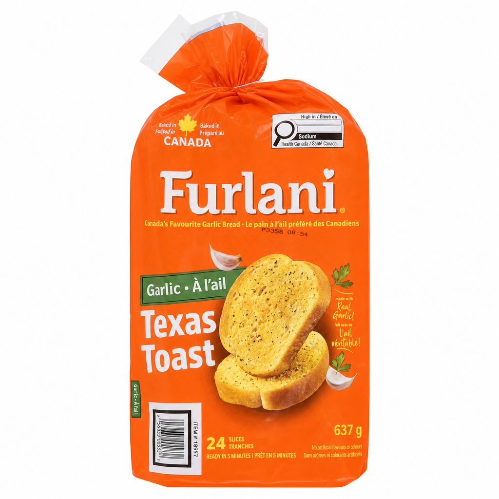 Furlani's Texas Garlic Toast - 1 x 957 Grams