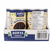 Dunya Harvest Organic Black beans - 8 x 540 ML
