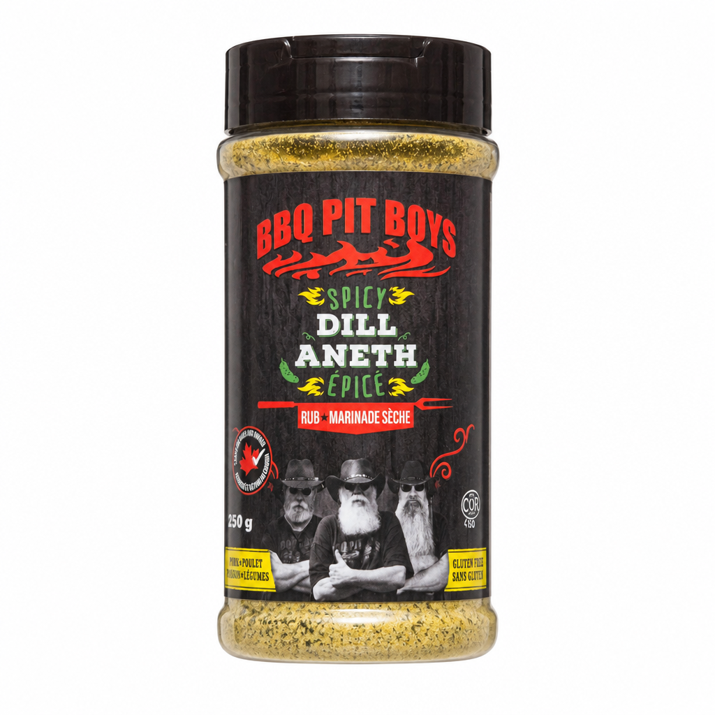 BBQ Pit Boys Spicy Dill - 1 x 250 Grams
