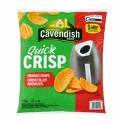 Cavendish Frozen Quick Crisp Chips - 1 x 2 Kilos