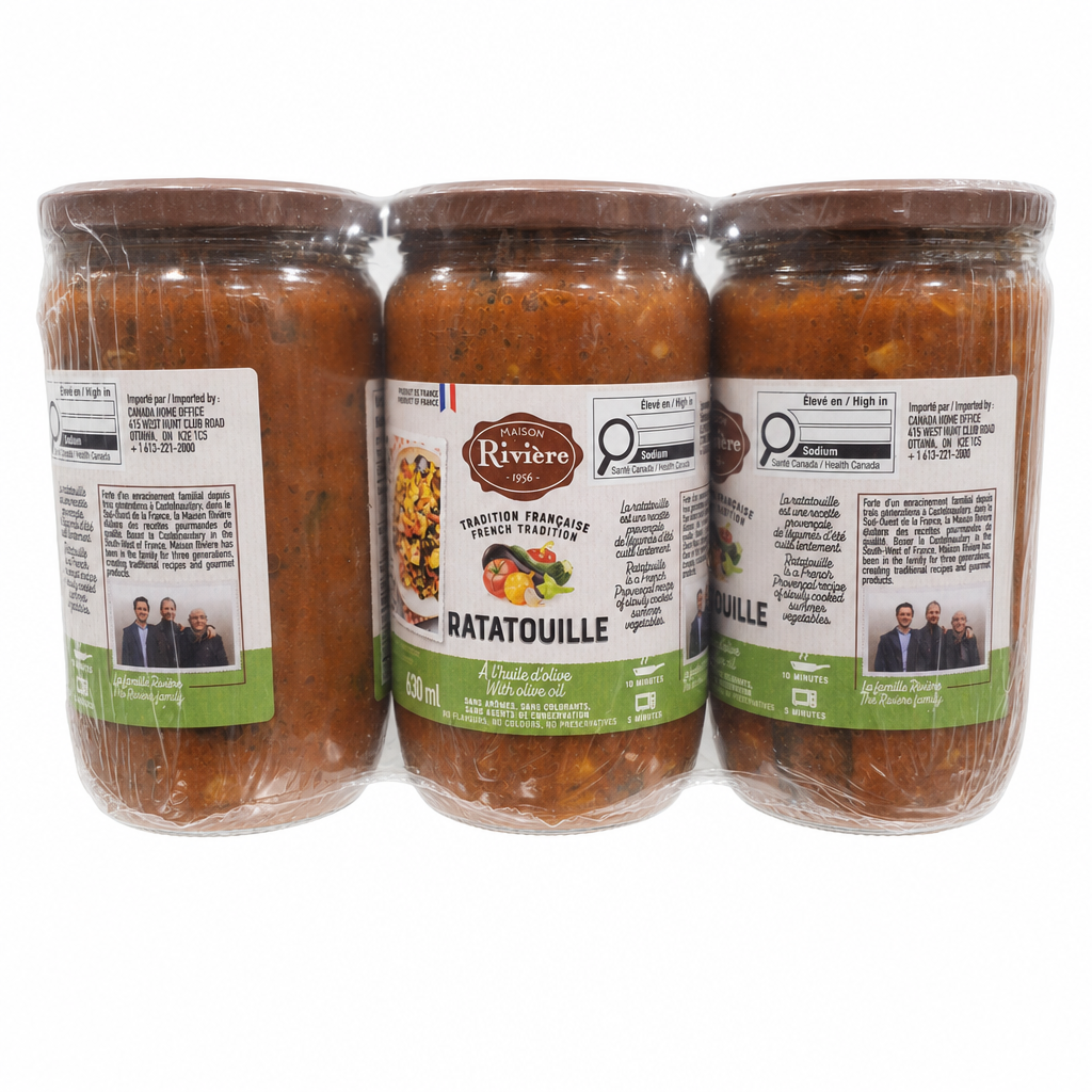 Maison Riviere Ratatouille Pasta Sauce - 3 x 720 ML