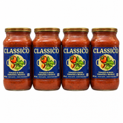 Classico Tomato and Basil Sauce - 4 x 600 ML
