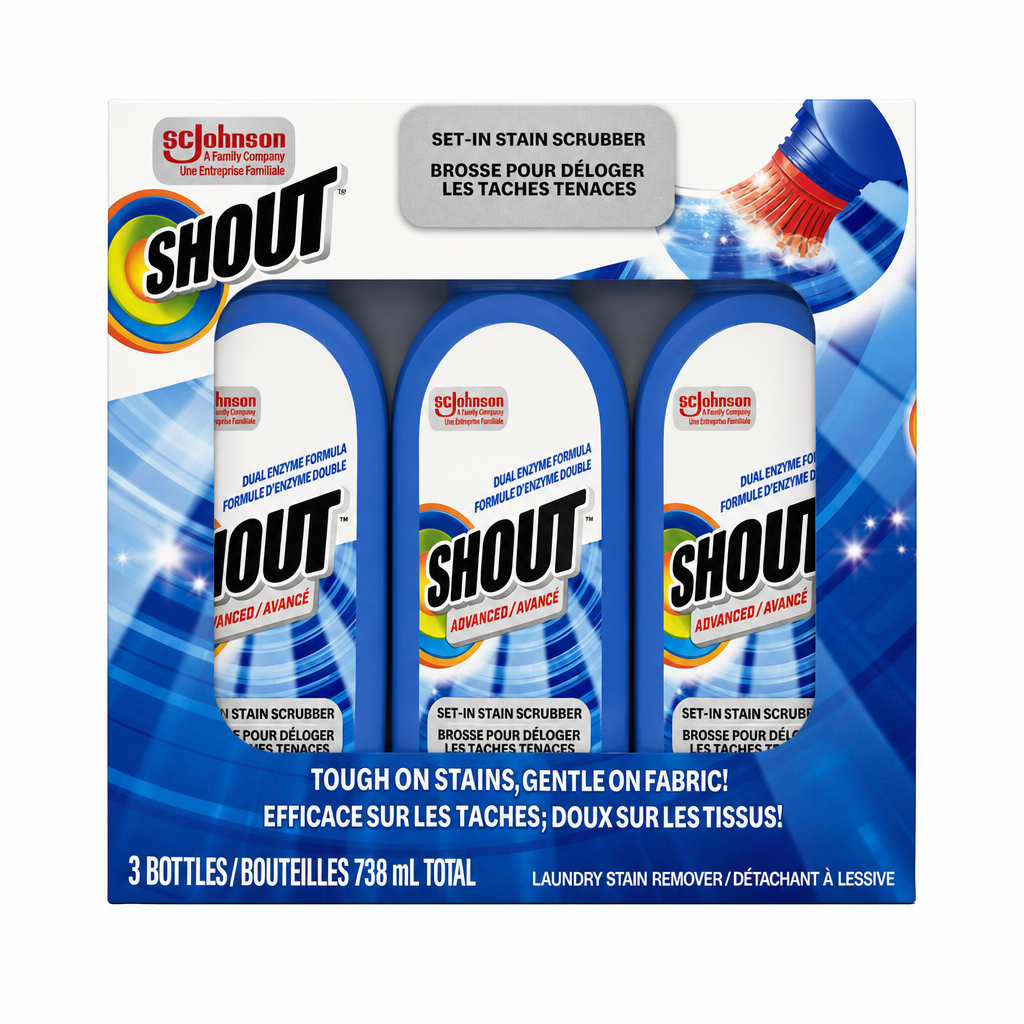 Shout Advanced Gel Brush - 3 x 246 ML