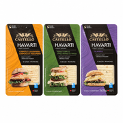 Castello Havarti Variety Slices - 3 x 250 Grams