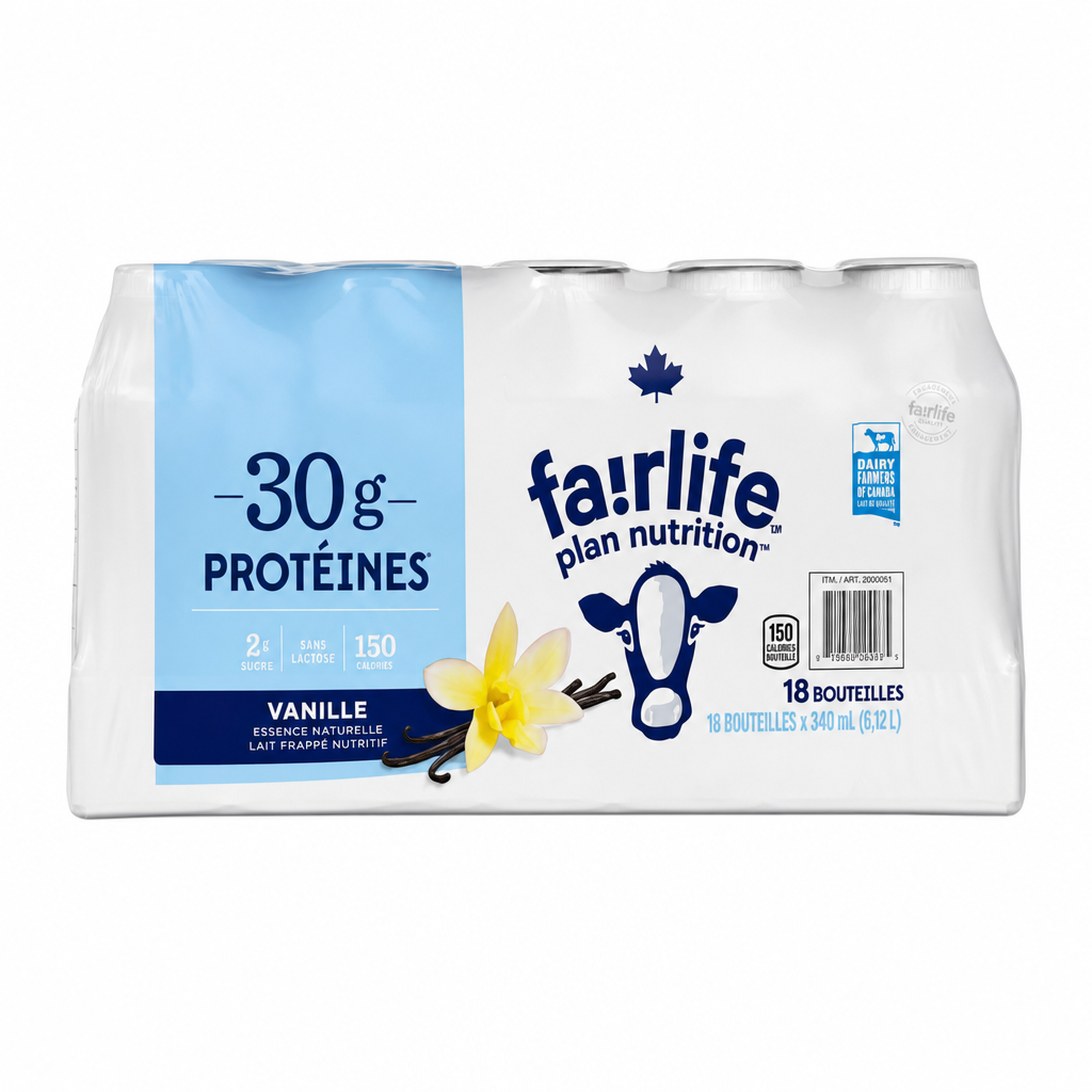 Fairlife Protein Vanilla Shake - 18 x 340 Grams